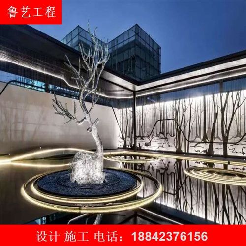 鲁艺匠心铸品质，金属雕塑辉映长春园林